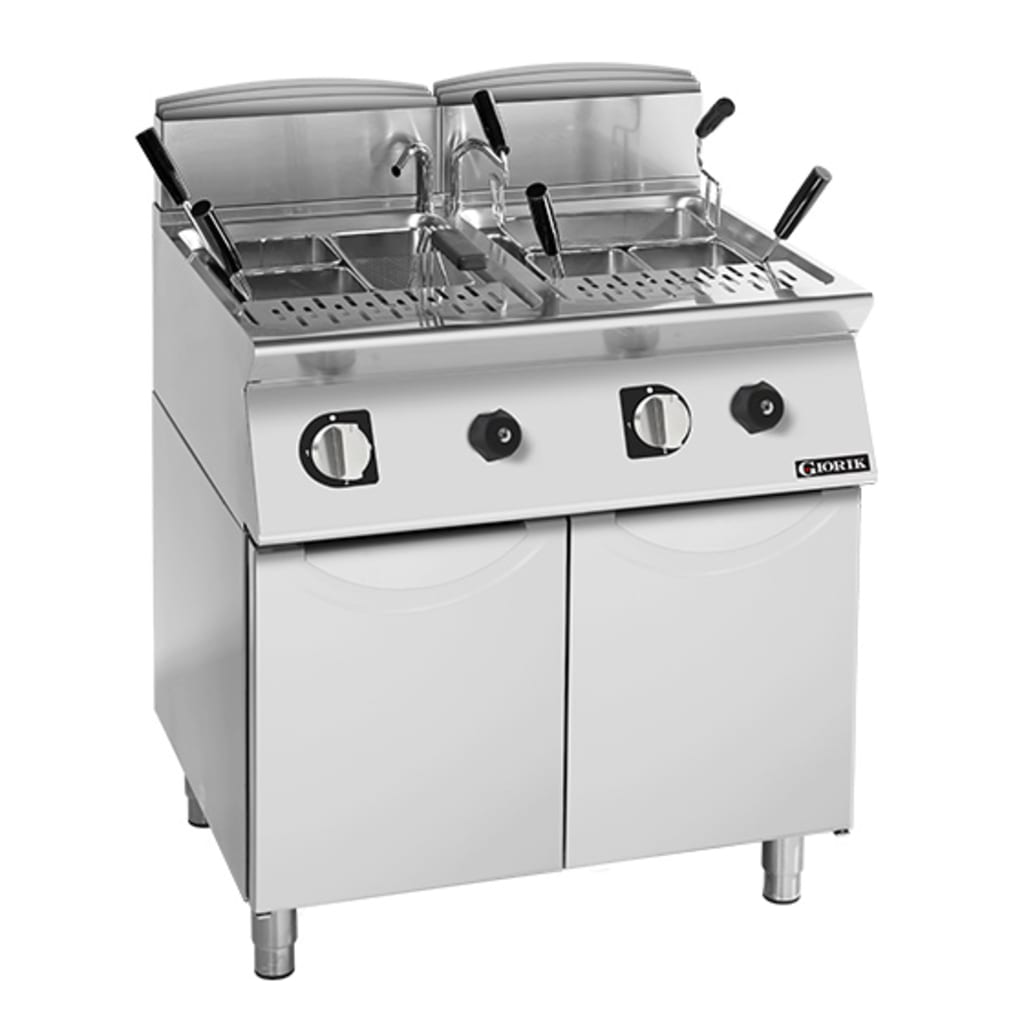 Giorik 900 Series 800mm wide 40L + 40L Freestanding Gas Pasta Cooker CPG946T