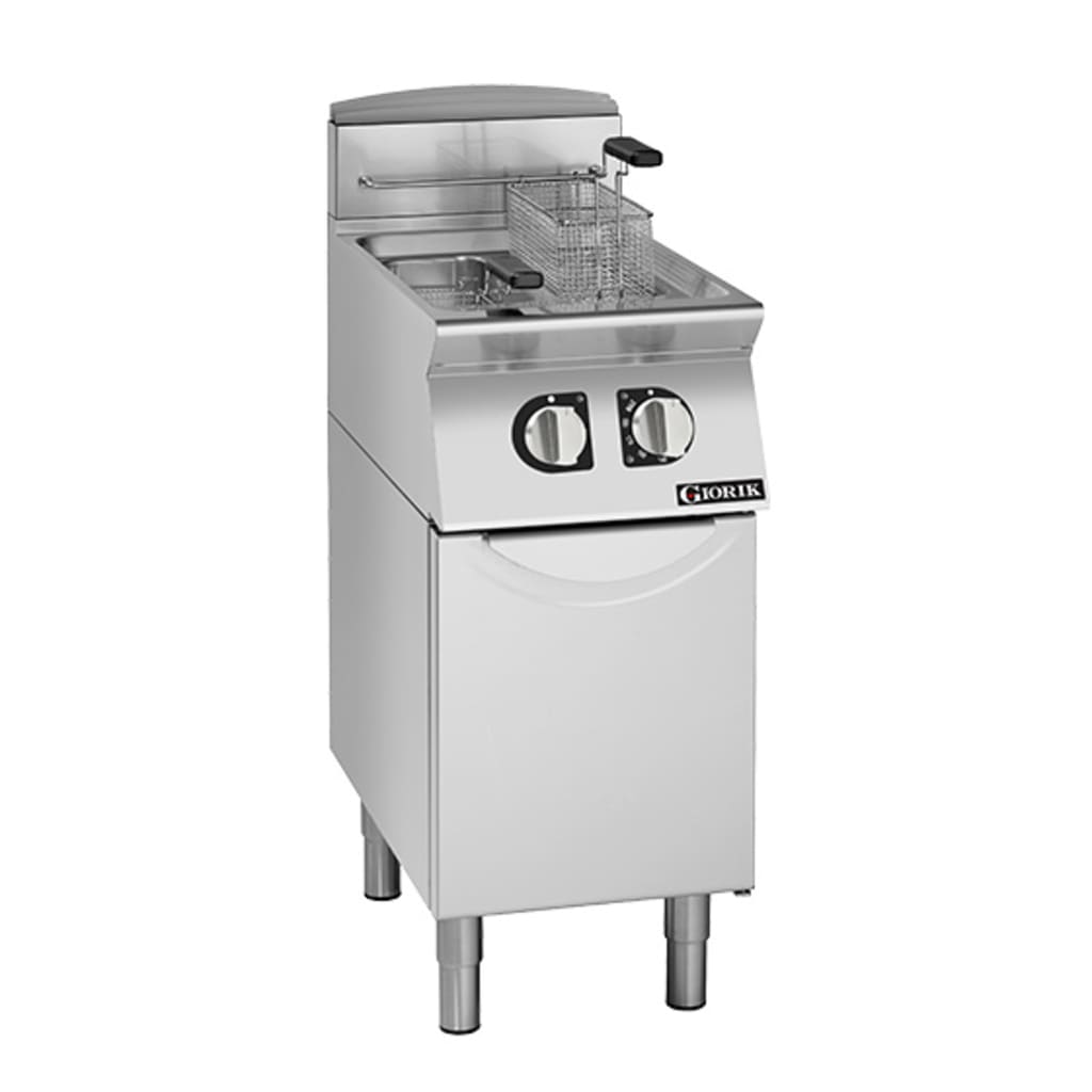 Giorik 900 Series 400mm Tube Gas Split Pan 8L + 8L Fryer FG9207TT
