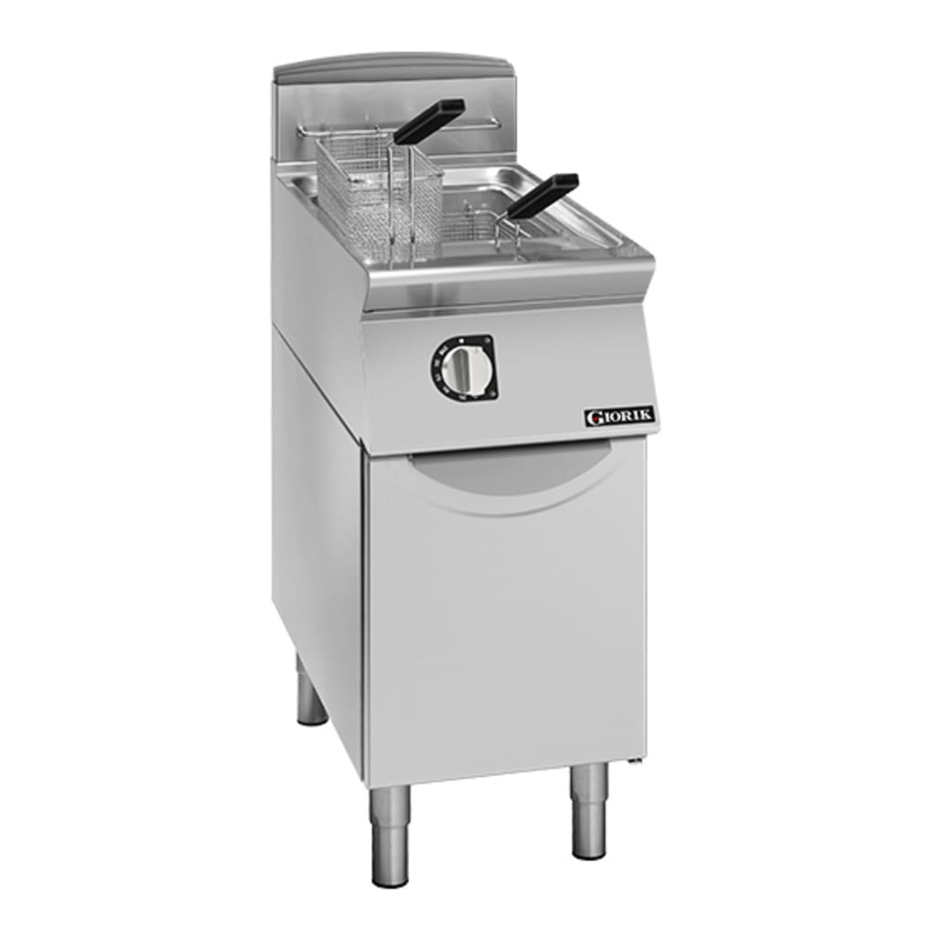 Giorik 900 Series 400mm Gas Single Pan 21L Fryer FG9421PT