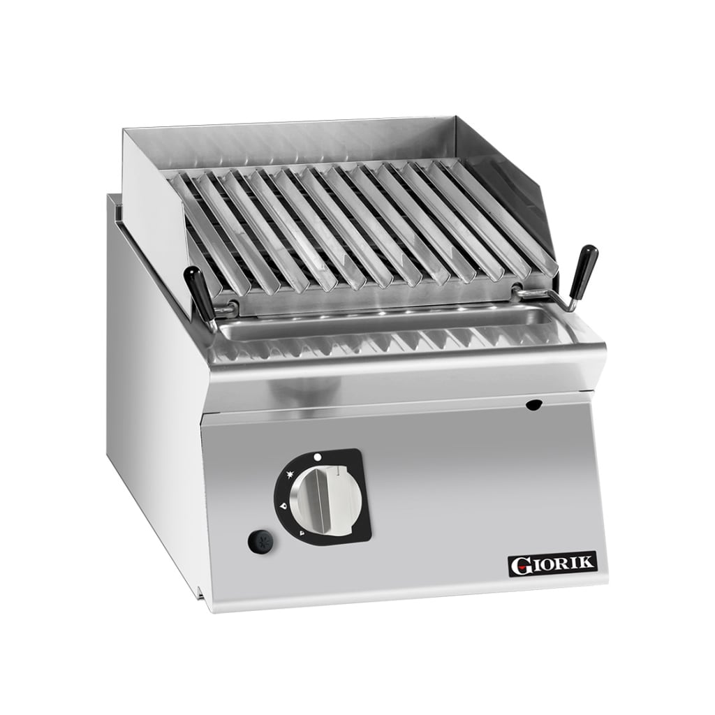 Giorik 700 Series 400mm wide Countertop Gas Lava Char Grill GL720TGCT