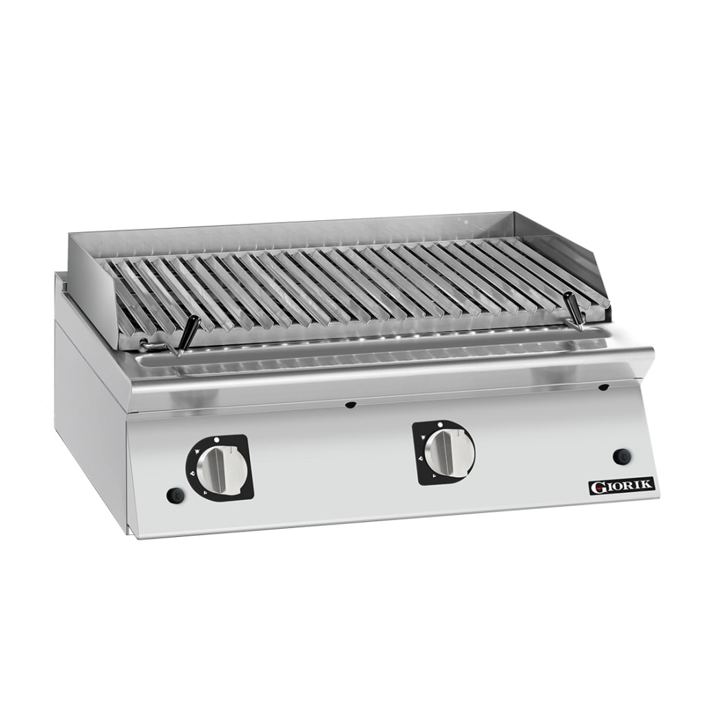 Giorik 900 Series 400mm wide Countertop Gas Lava Char Grill GL920TGCT