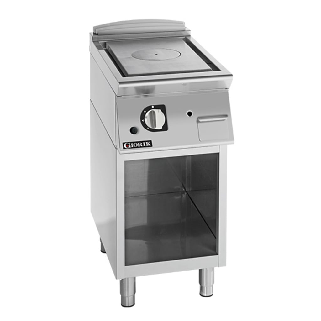 Giorik 700 Series 400mm wide Gas Solid Top on Open Base TG720GT