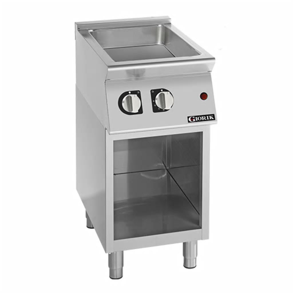 Giorik 900 Series 400mm Electric 1/1GN + 1/3 Bain Marie on Open Base BM920ET