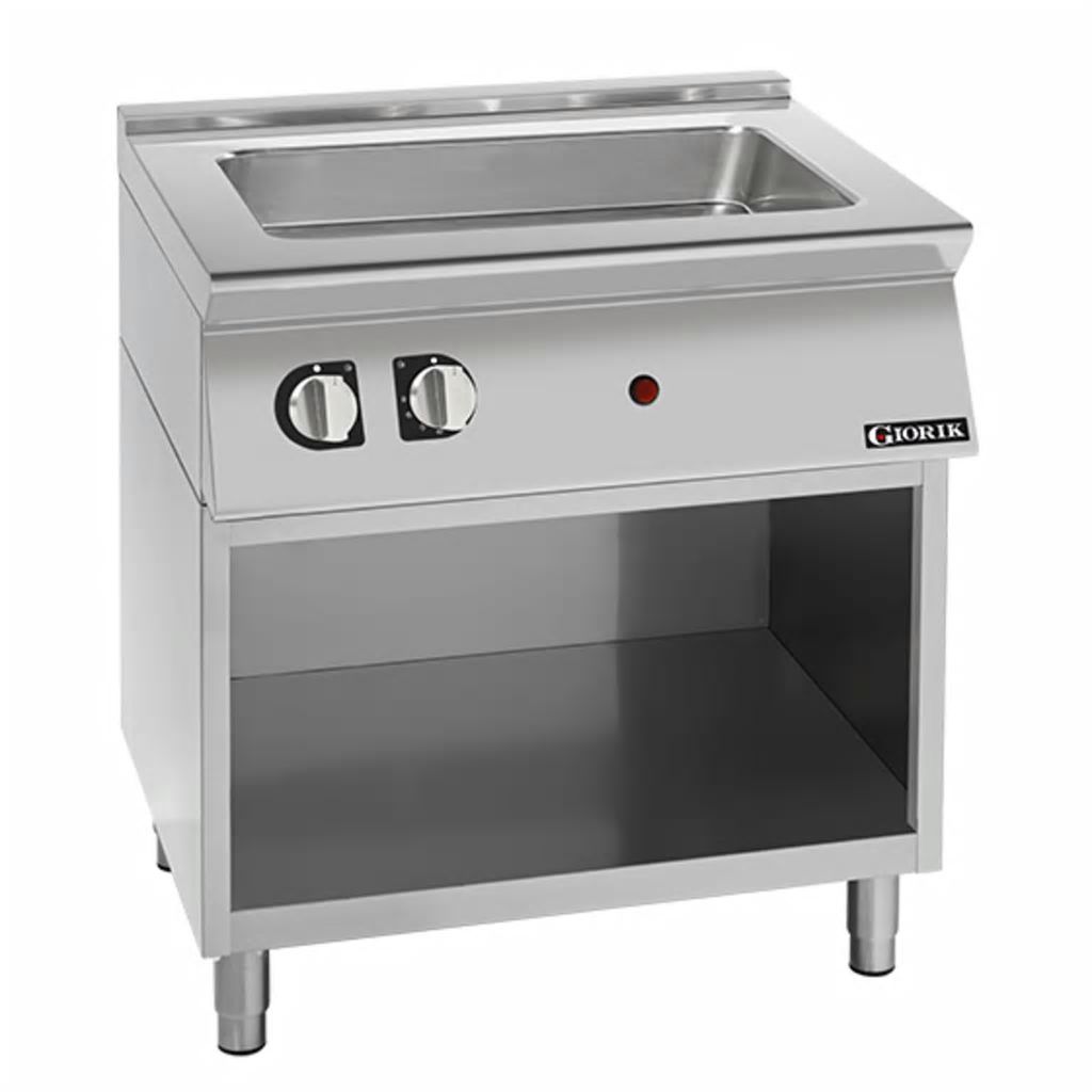 Giorik 900 Series 800mm Electric 2/1GN + 1/3 Bain Marie on Open Base BM940ET