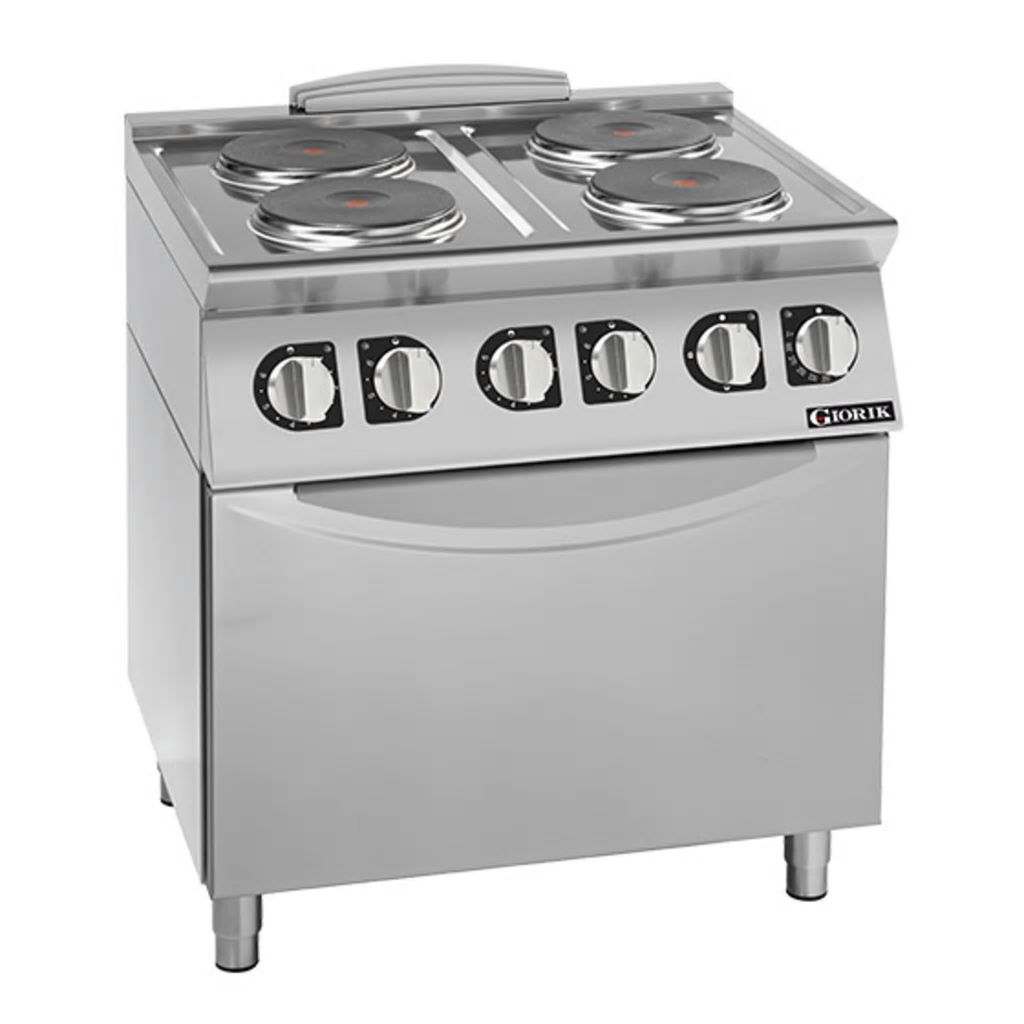 Giorik 700 Series 4 Zone Electric Range on Electric Oven CE74TET