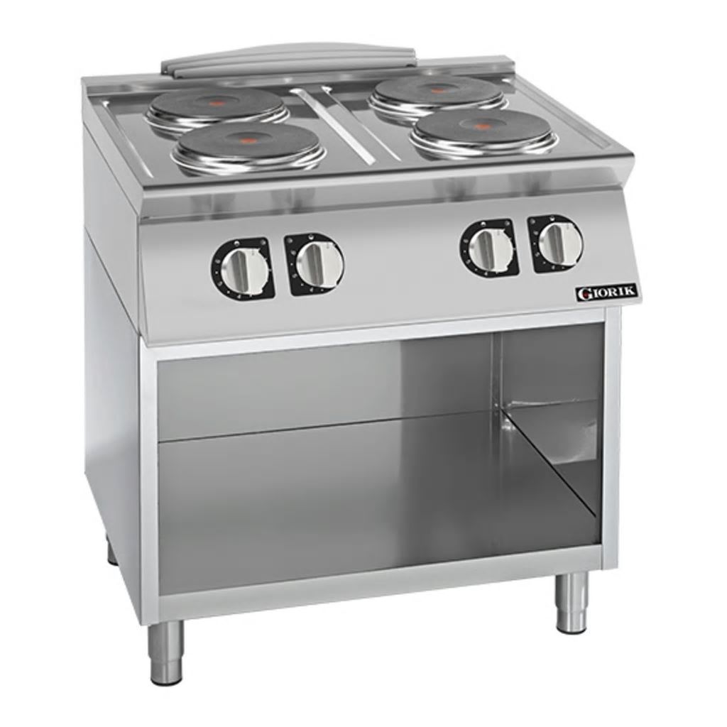Giorik 700 Series 4 zone (round) Electric Boiling Top on Open Base CE74TGT
