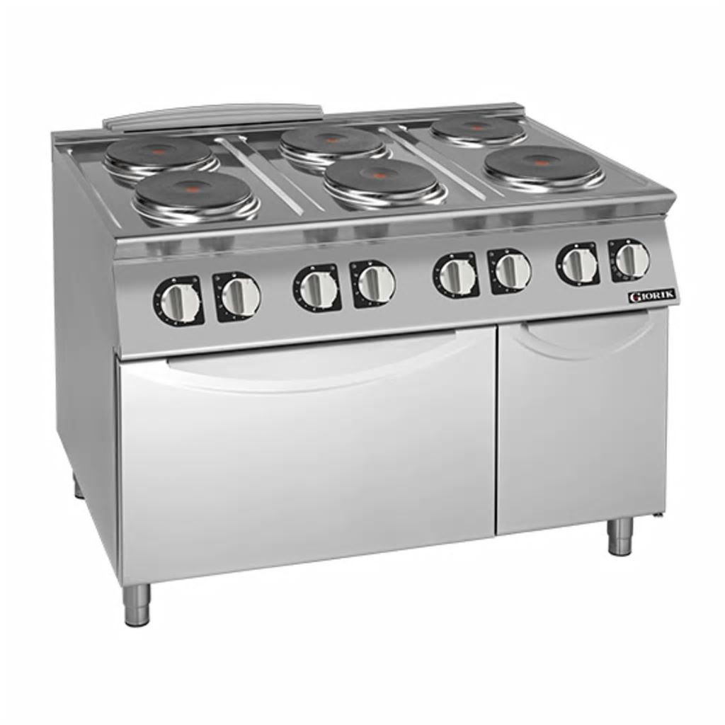 Giorik 700 Series 6 Zone Electric Range on Electric Oven CE76TET