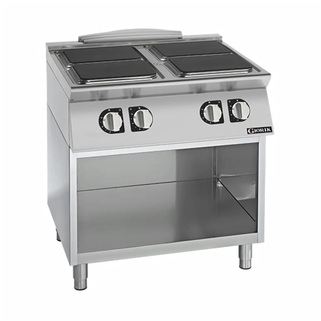 Giorik 900 Series 4 zone (square) Electric Boiling Top on Open Base CE94QGT