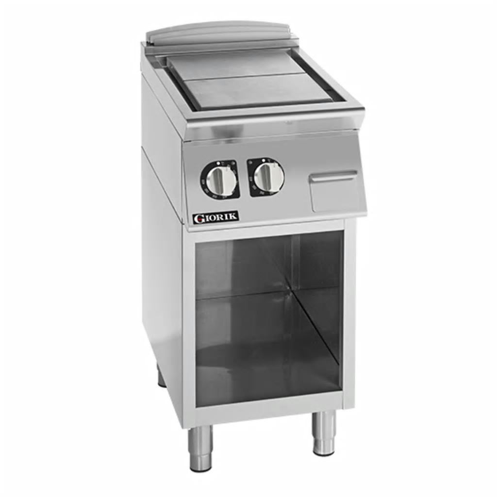 Giorik 700 Series 400mm wide Electric Solid Top on Open Base TE720GT