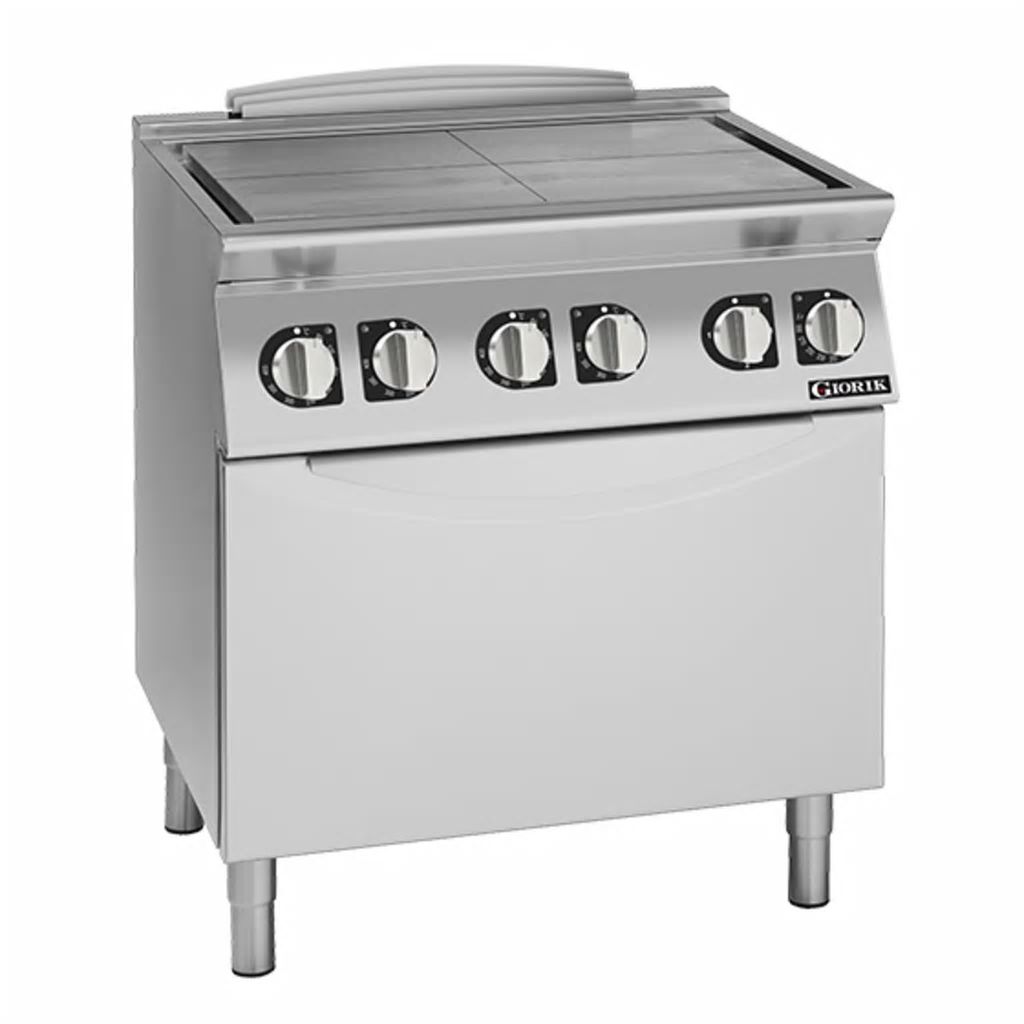 Giorik 900 Series 800mm wide Electric Solid Top on Electric Oven TE940ET
