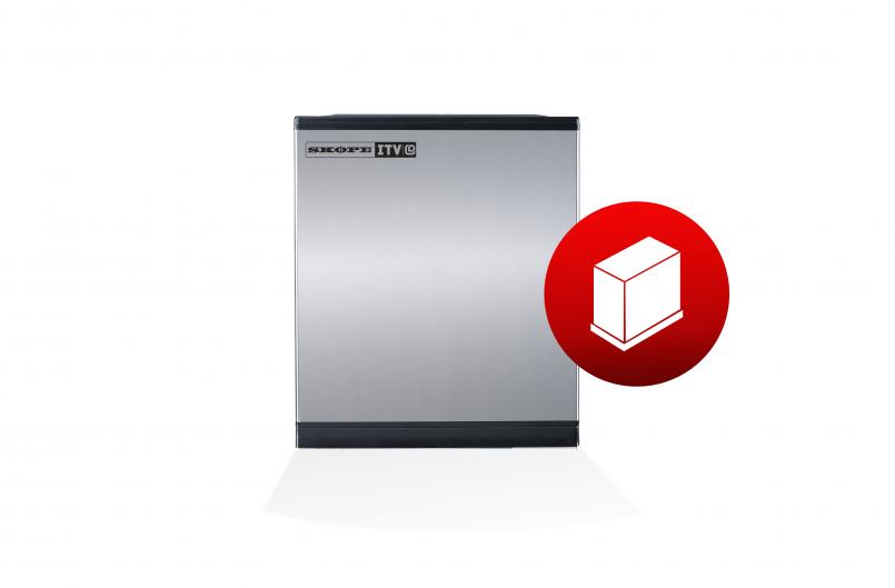 Skope SPIKA MS300 Half Dice Slim Modular Ice Cube Maker STAINLESS STEEL
