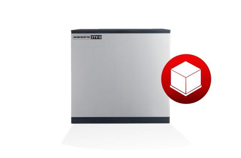Skope SPIKA MS410 A Full Dice Modular Ice Cube Maker STAINLESS STEEL
