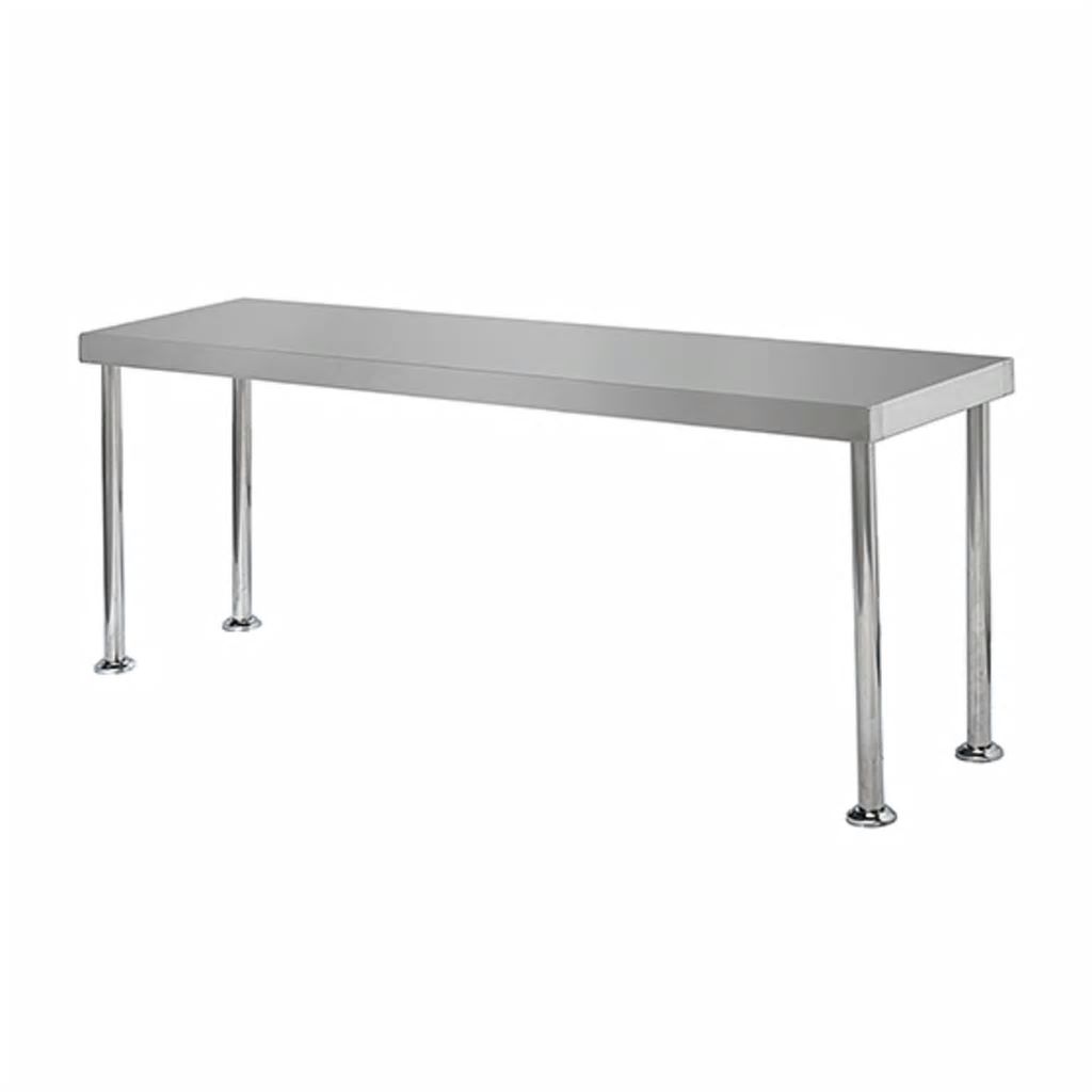 Simply Stainless 1500mm wide Bench Over Shelf SS12.1500