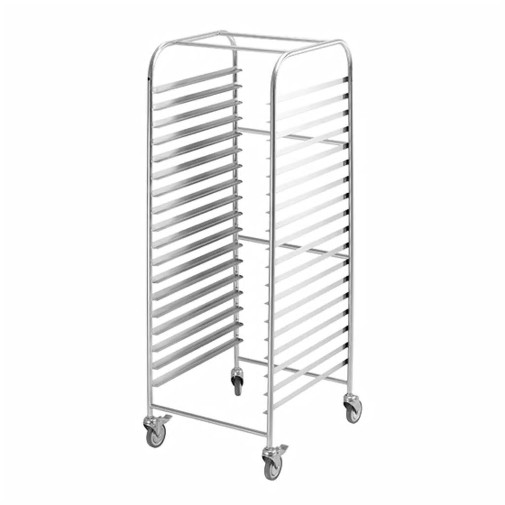 Simply Stainless Mobile Gastronorm Trolley SS16