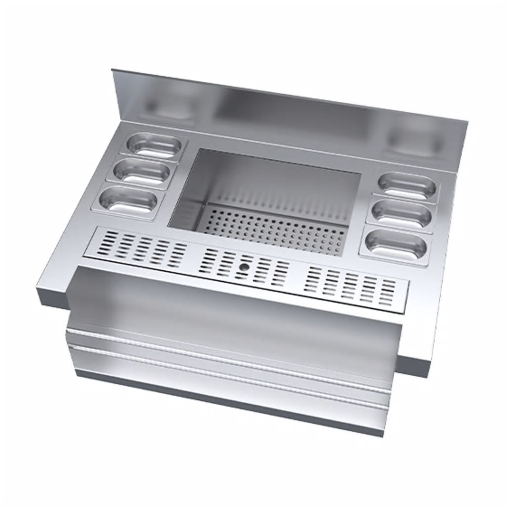 Simply Stainless Cocktail Station with Speed Rack SBM.CS.0950