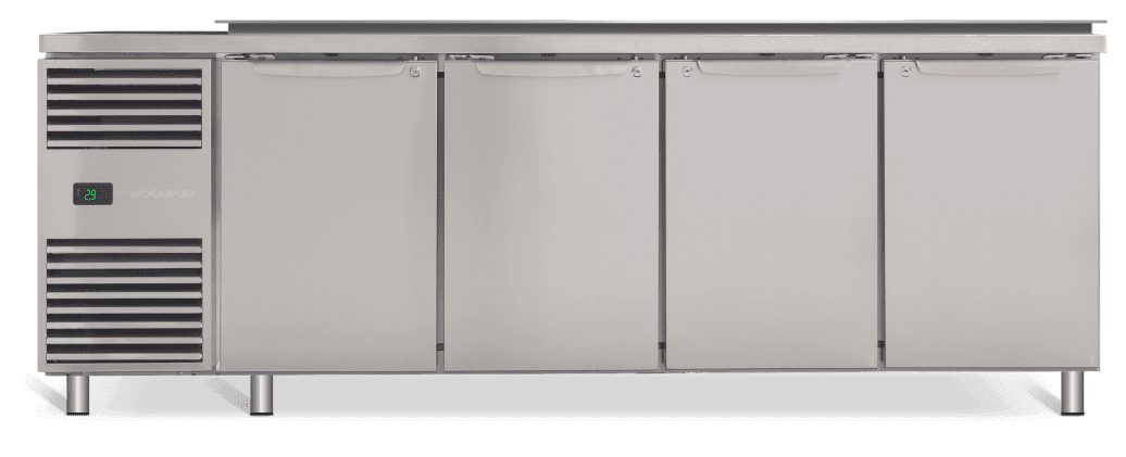Skope ProSpec 4 Solid Door Salad Preparation Drop-in Collar GN1/3 Fridge