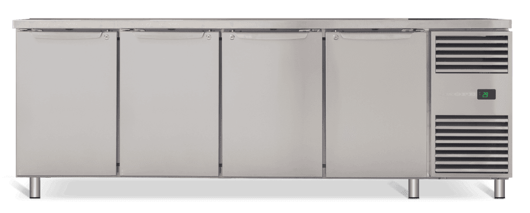 Skope ProSpec 4 Solid Door Salad Preparation GN1/3 Right Hand Fridge