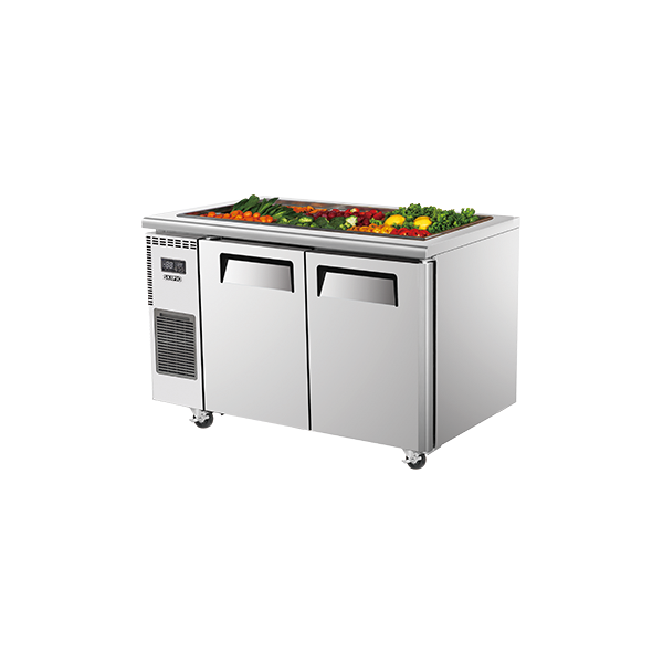 Skipio SSR12-2 Salad Prep Buffet Table - 2 Doors