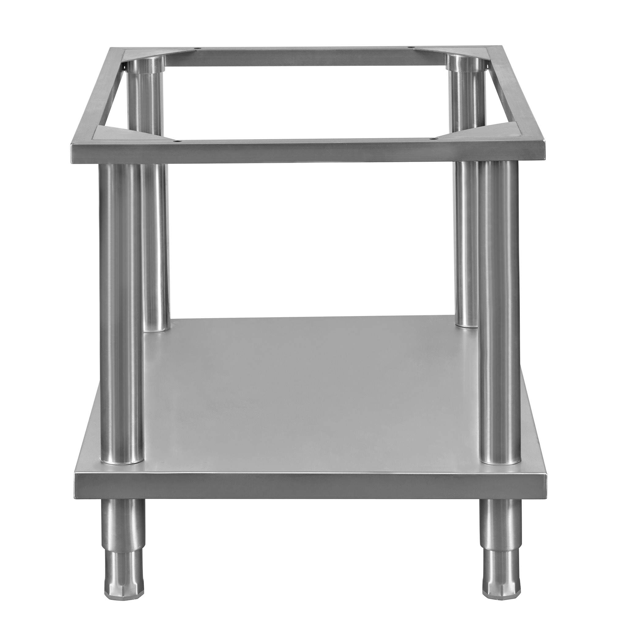 STD9 - Trueheat 900mm wide flat packed stand with shelf