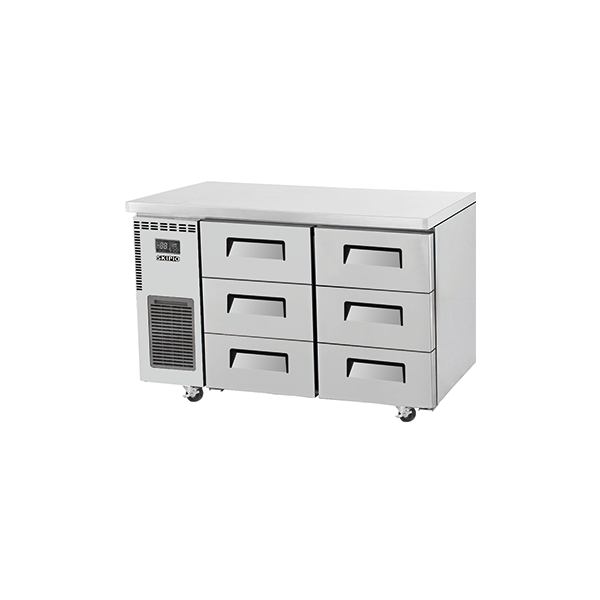 Skipio SUF12-3D-6 Undercounter Freezer - 6 Drawers