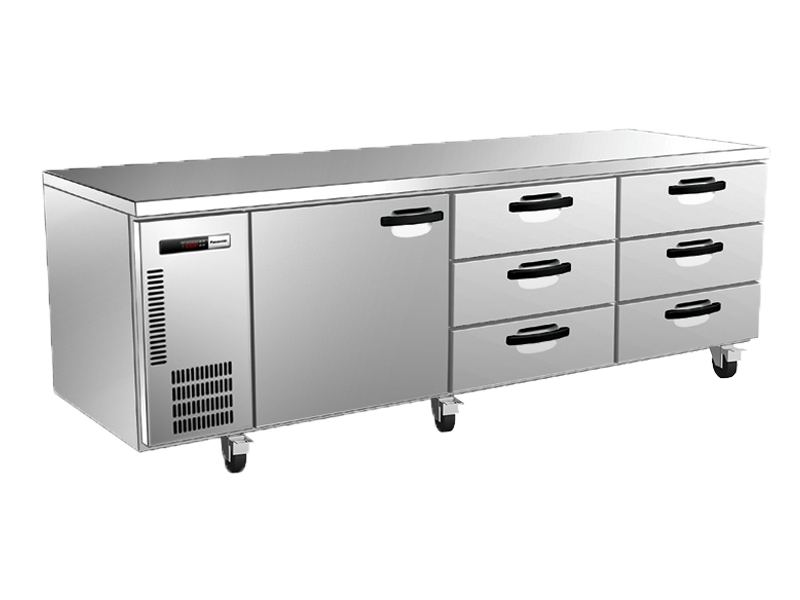 NEW 495L Under Bench with solid door and drawers SUR-1871HP(AUH)-DWW