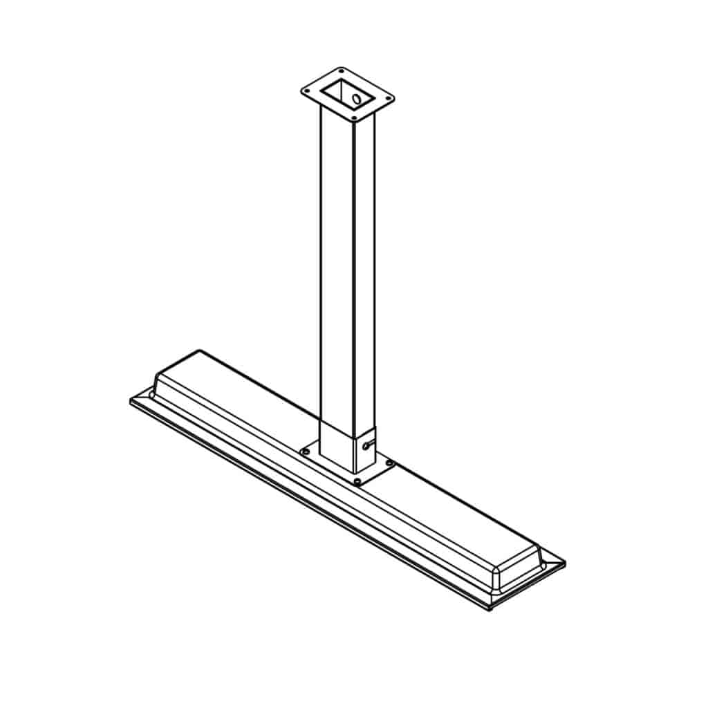 Bromic Heating 2620243 Tube Suspension Kit 600mm - Platinum Electric 2300w & 3400w