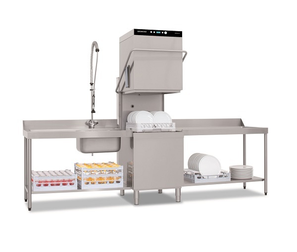 Eswood SW900X Passthrough Dishwasher With Insulated Hood
