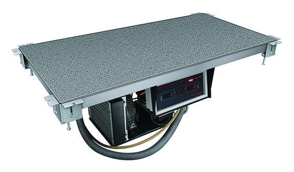 Hatco Hot / Cold Drop-in Shelf in Swanstone 495mm Deep - 1219 mm long x 495 mm wide