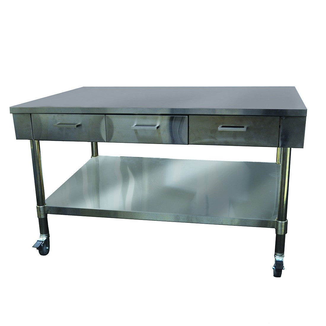 Modular Systems Work Bench With 3 Drawers And Under Shelf - SWBD8-3