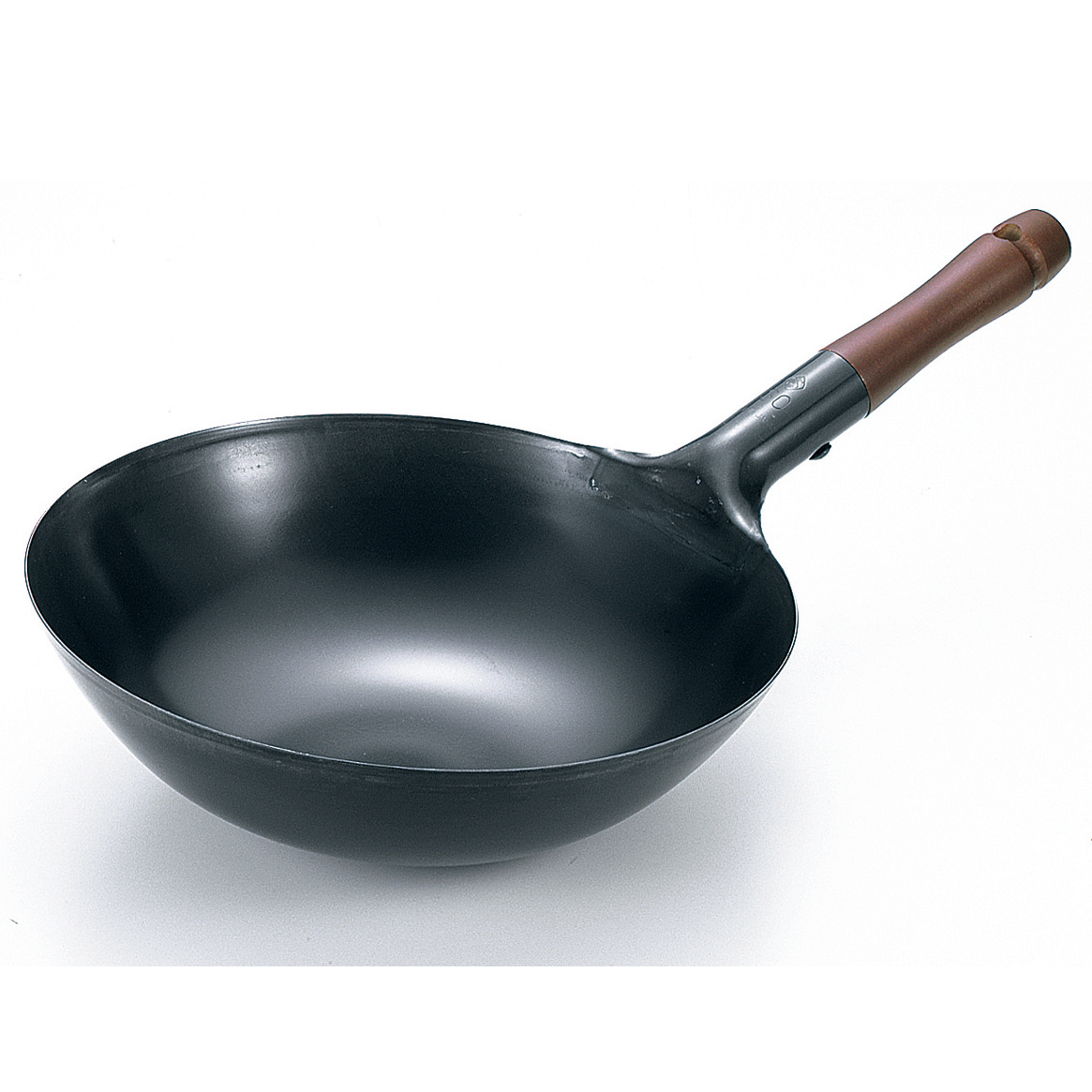 SWHWK33 - Summit Iron Beijing Wok with wooden handle 33 cm