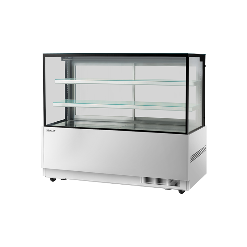 Turbo Air TBP1800-2-N Refrigerated Cake Display Case – 2 Sliding Doors, 2 Shelves (3 Tier), Heated Double Glass, Stainless Steel