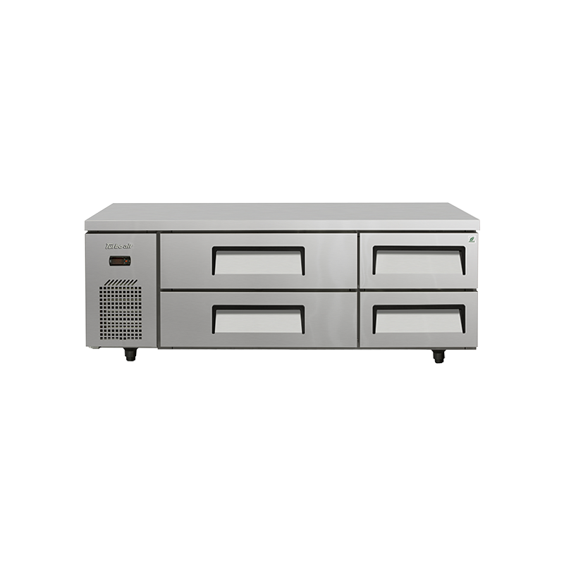 Turbo Air TCB15-4-N Chef Base Refrigerator – 4 Drawers, Fits Up To 6× GN 1/1 (150mm), GN Pans Not Included
