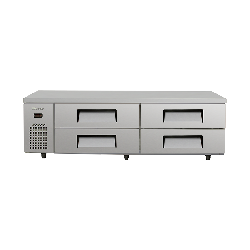 Turbo Air TCB18-4-N Chef Base Refrigerator – 4 Drawers, Fits Up To 8× GN 1/1 (150mm), GN Pans Not Included