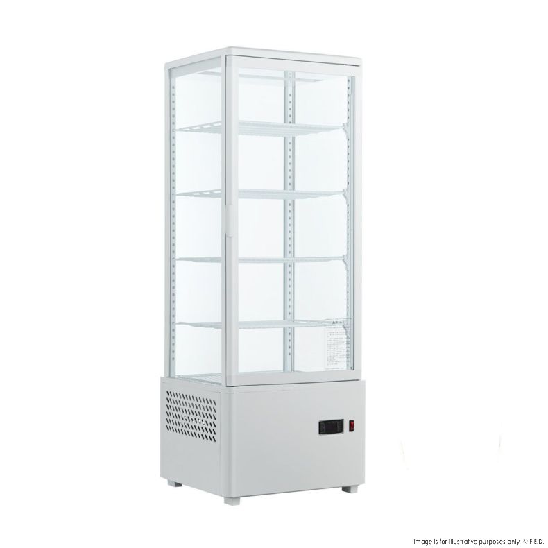 2NDs: Thermaster Four Sided Countertop Display Fridge - TCBD108L-SA6-Apr