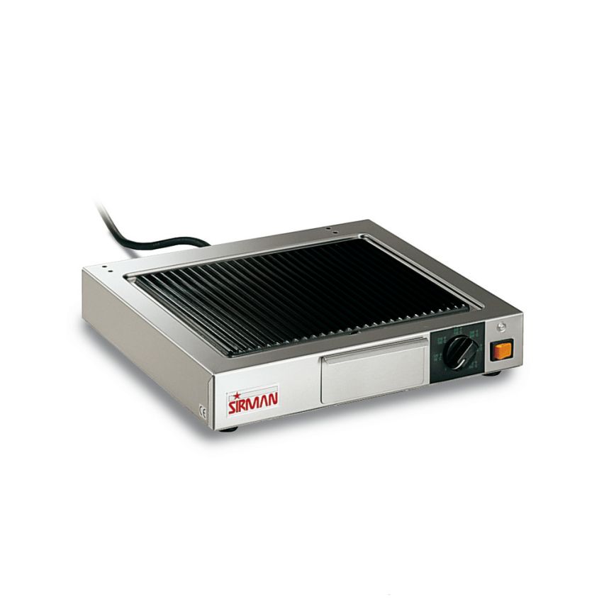 Sirman Top Cort VT-R Single Control Ceran® Ceramic Glass Hotplate with Ribbed Cooking Surface - 34A2104002SI
