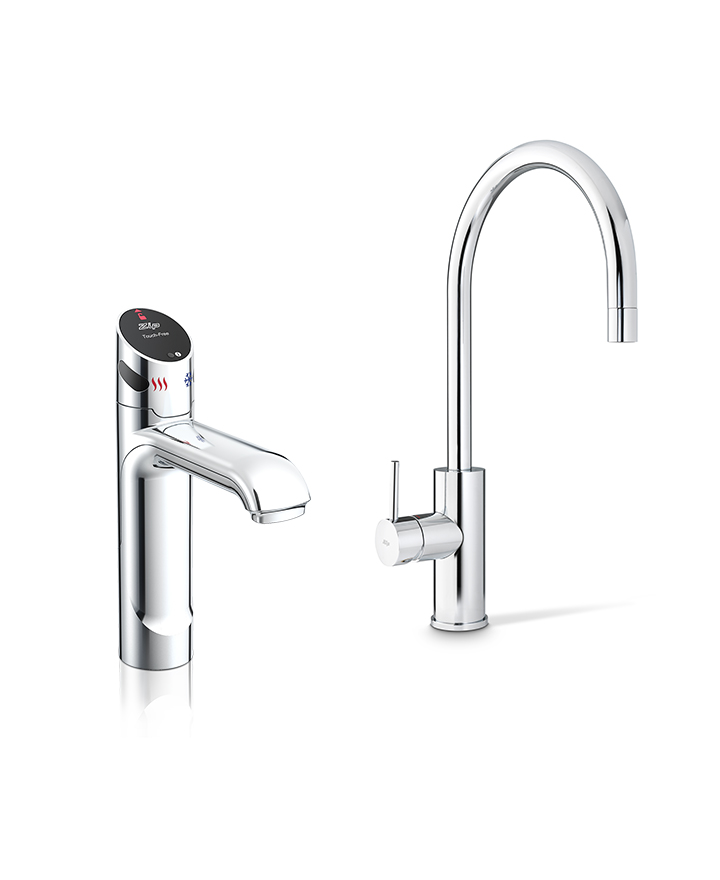 Zip H5W822Z00AU HydroTap G5 BCHA40 4-in-1 Touch-Free Wave Tap with  Arc Mixer Chrome