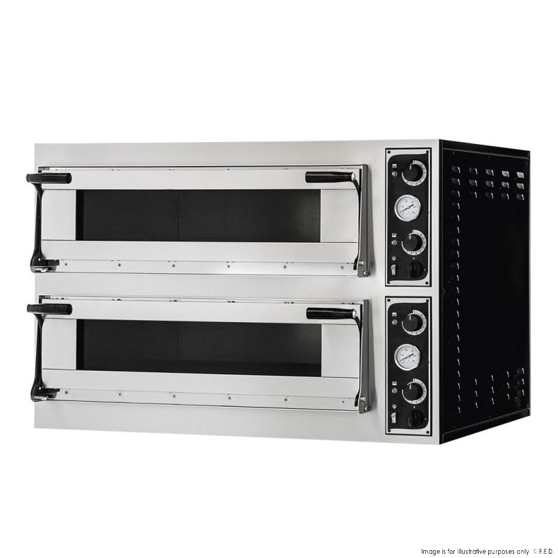2NDs: Prisma Food Pizza Ovens Double  Deck 12 x 35cm - TP-2-SD-SA6-Aug