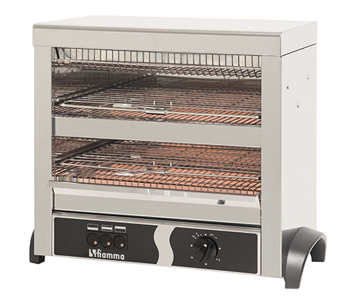 DOUBLE HORIZONTAL LOAD TOASTER - 12 SLICES