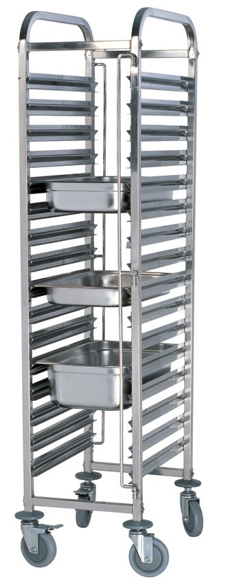 TRS0015 GN Trolley 15 Tier Trolley