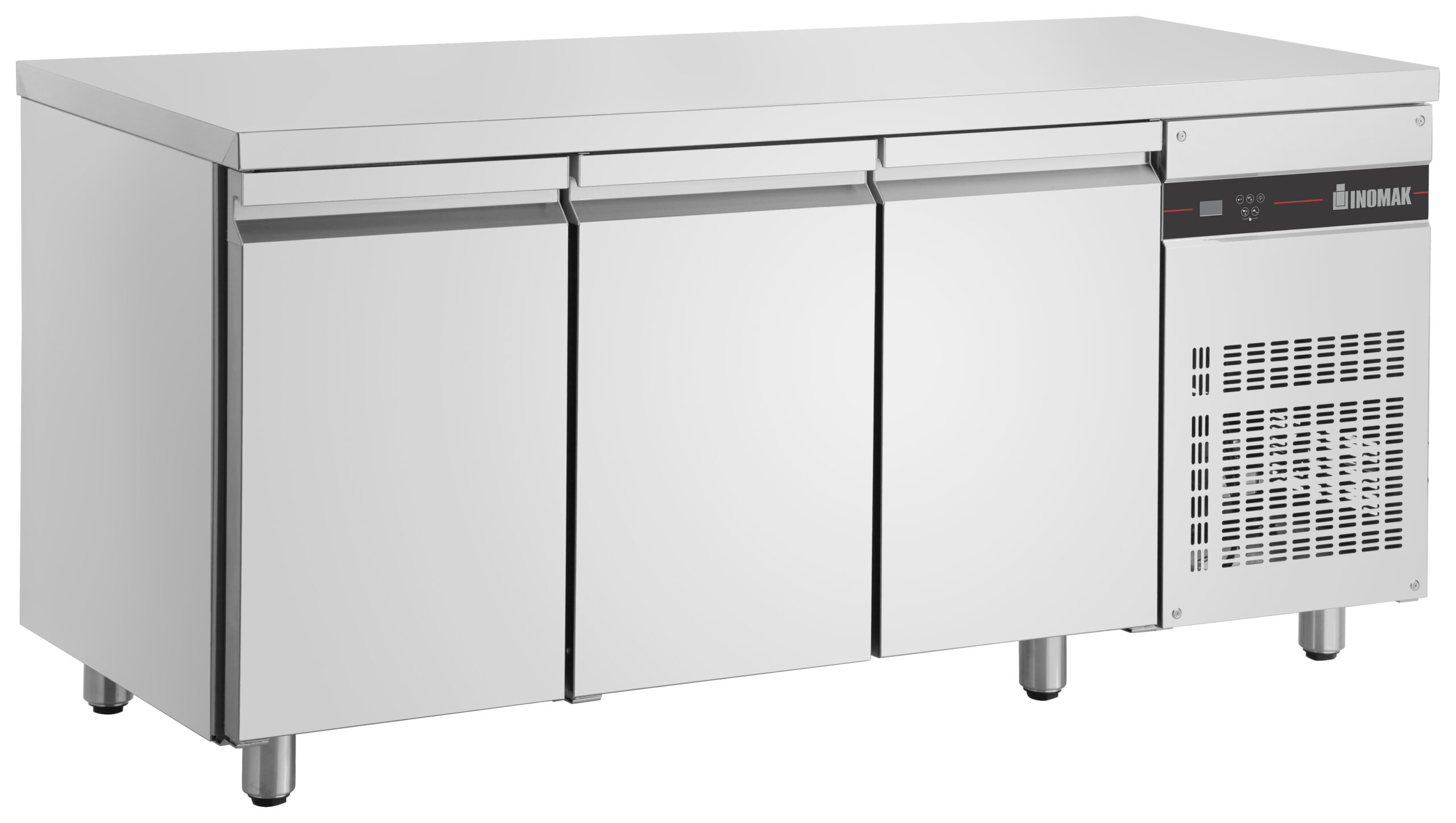 Inomak UBI7179 Undercounter Fridge 3 Door