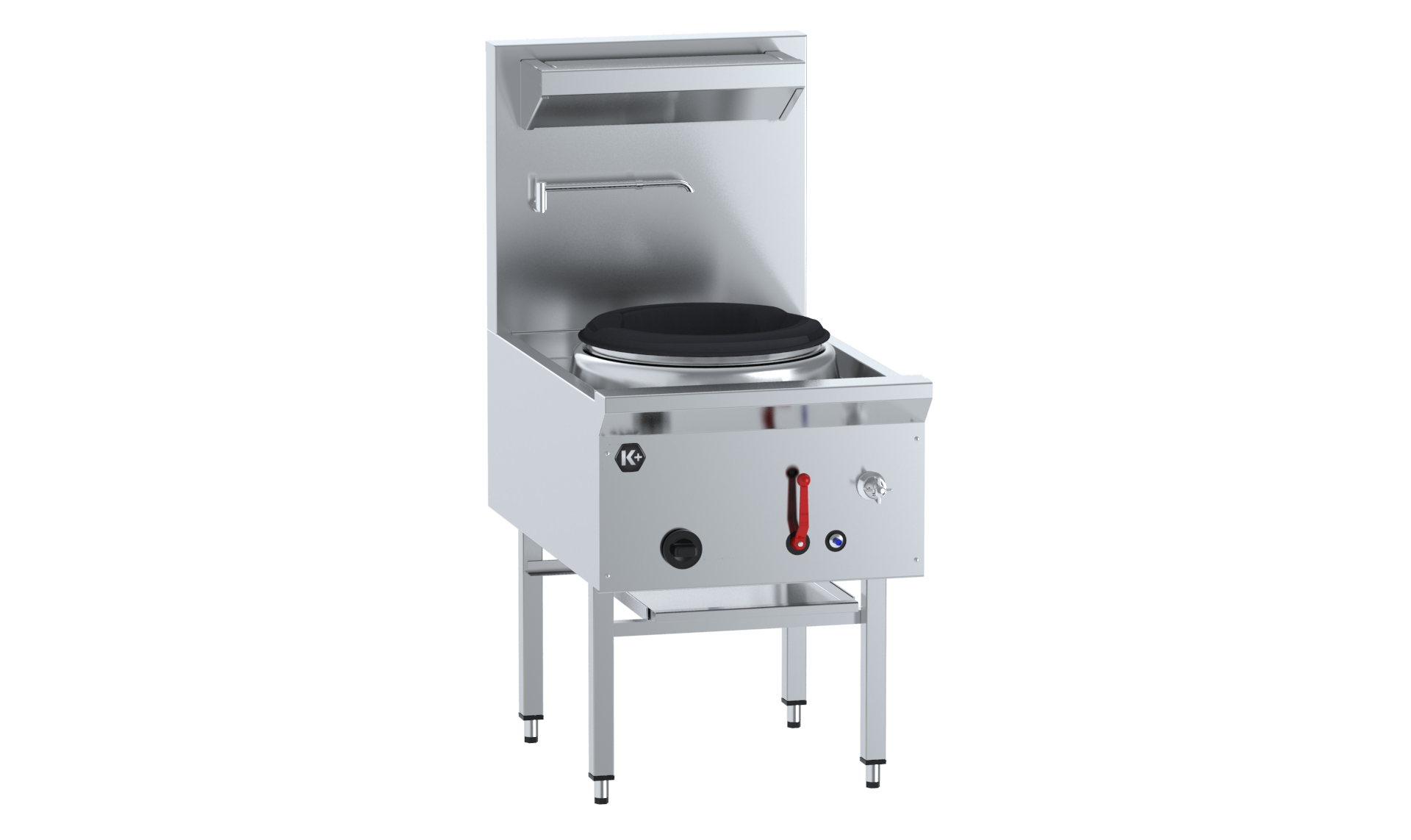 K+ UFWWK-1 - Single Hole Waterless Wok Table