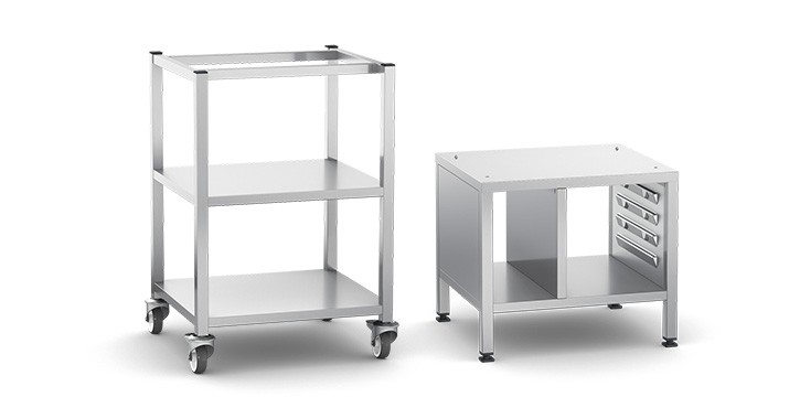60.31.169 - Stand I - XS Stand Open sides - 2 shelf - Castors
