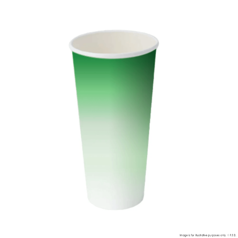 PakMax 22oz Single Layer Cold Paper Cup - SLCPC-90-22G