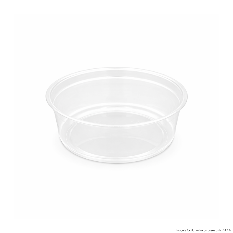 PakMax 117mm 8oz PET Deli Container - DELI-117-8C