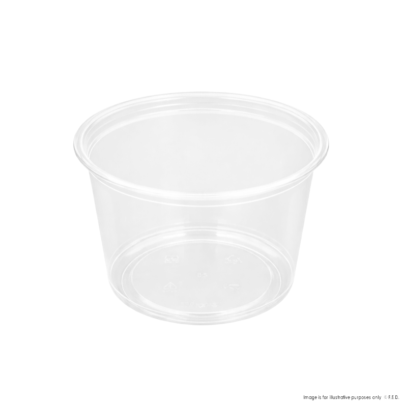 PakMax 117mm 16oz PET Deli Container - DELI-117-16C