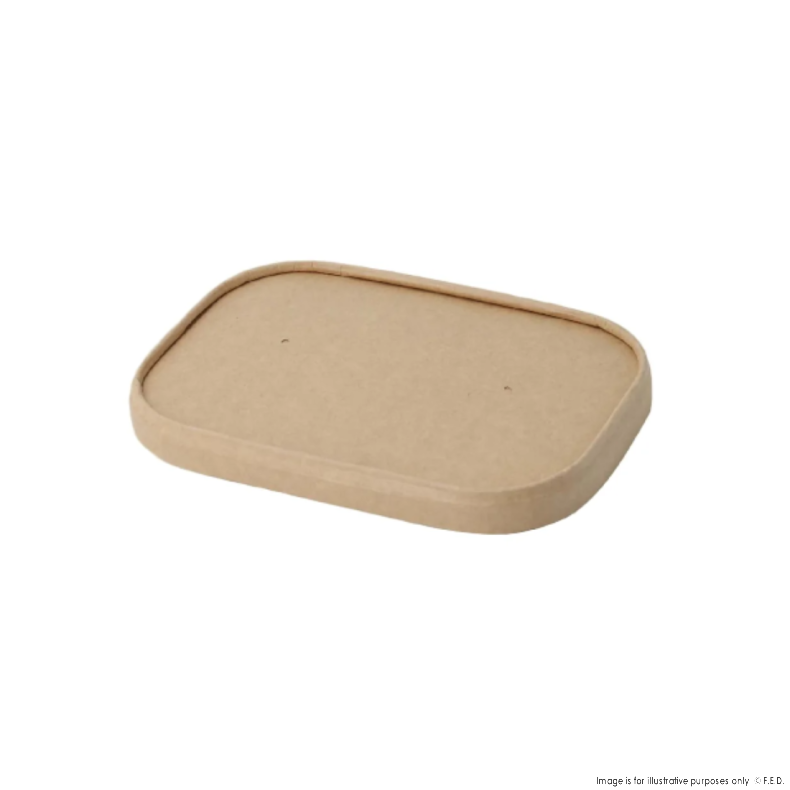 PakMax Paper Rectangular Bowl Lid - KPRB-KP-LID