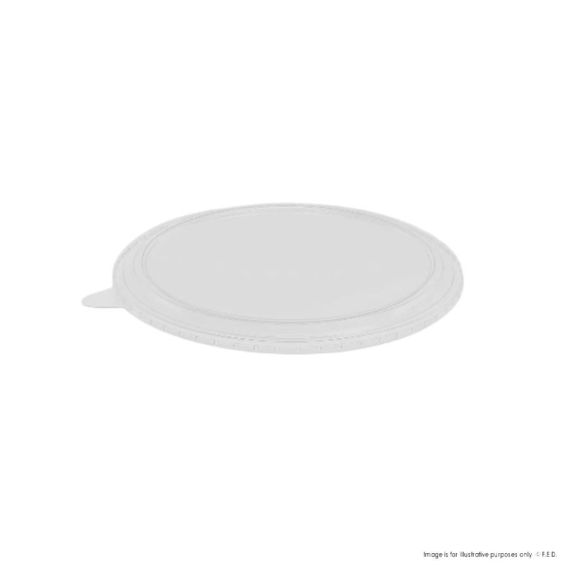 PakMax 185mm PET Bowl Lid - SBL-185-PET-LID