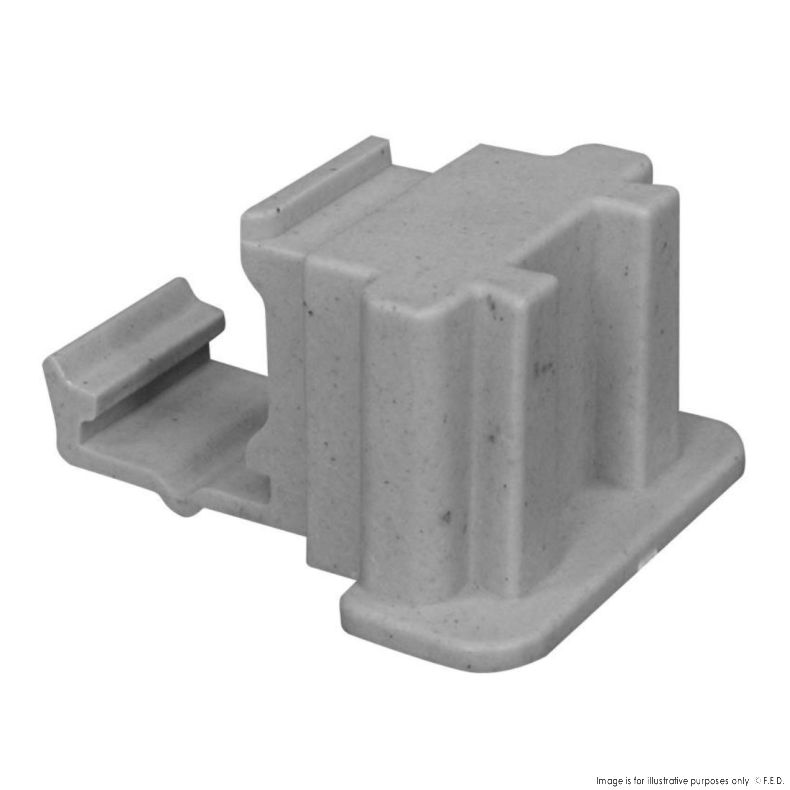 Modular System Nylon 8× Composite Corner Connector for PCU Vented Shelving - PCU-CC