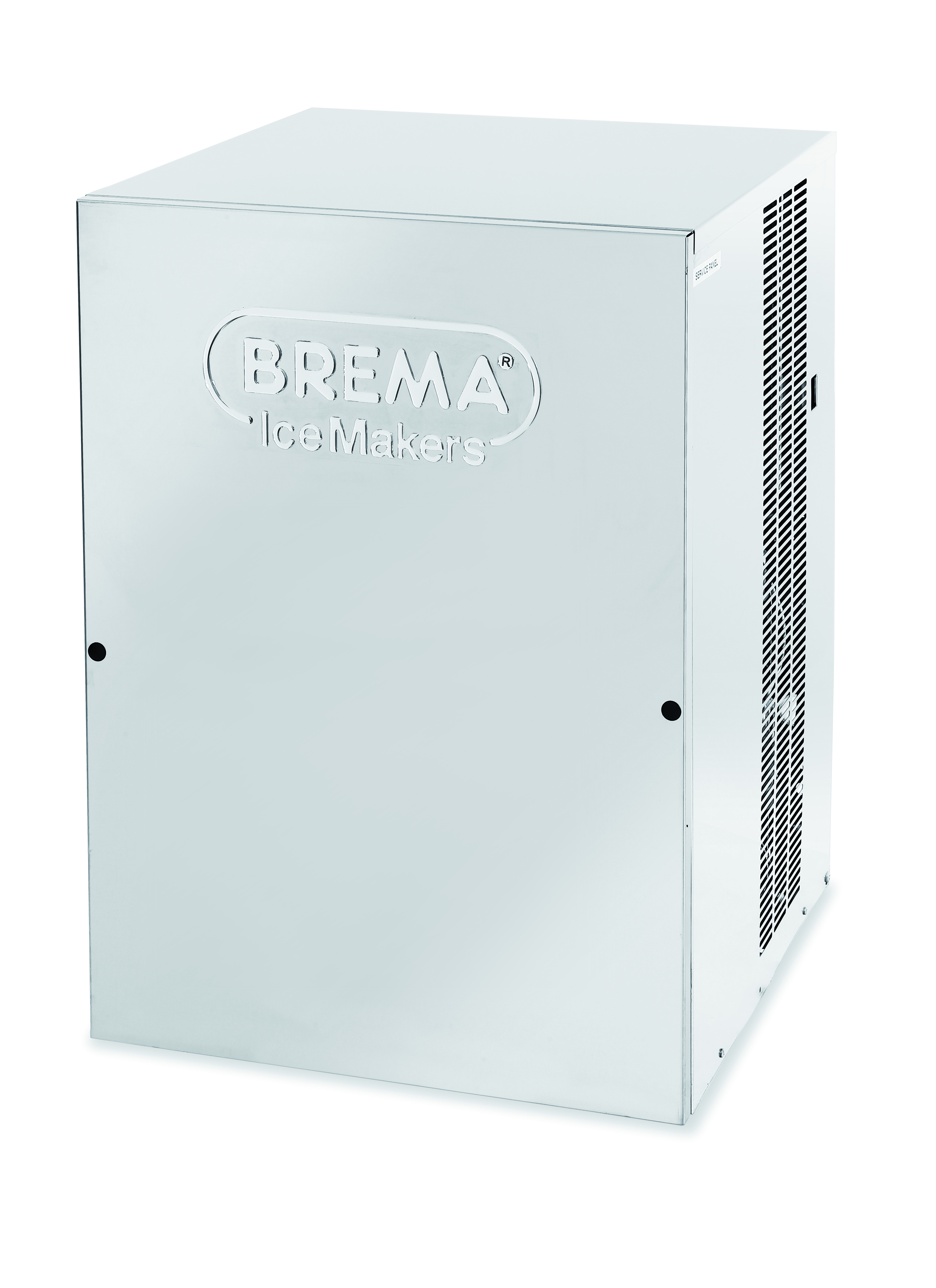 VM350A - Brema 7G Ice Maker No Bin. Up To 140Kg Production. Vertical Evaporator