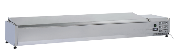 Anvil VRX2000S Refrigerated Ingredient Unit with Stainless Steel Lid